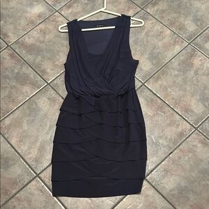 Elegant Navy Dress